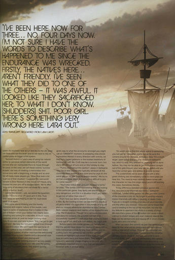 Tomb Raider (2013) - Сканы Official Playstation Magazine - Australia (июнь 2011):